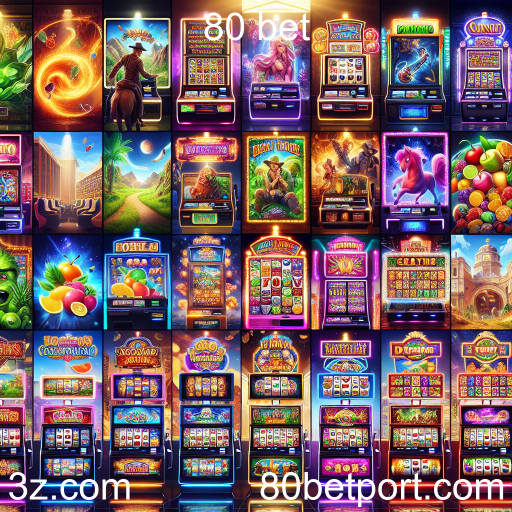 Descubra o Mundo dos Slots no 80 Bet